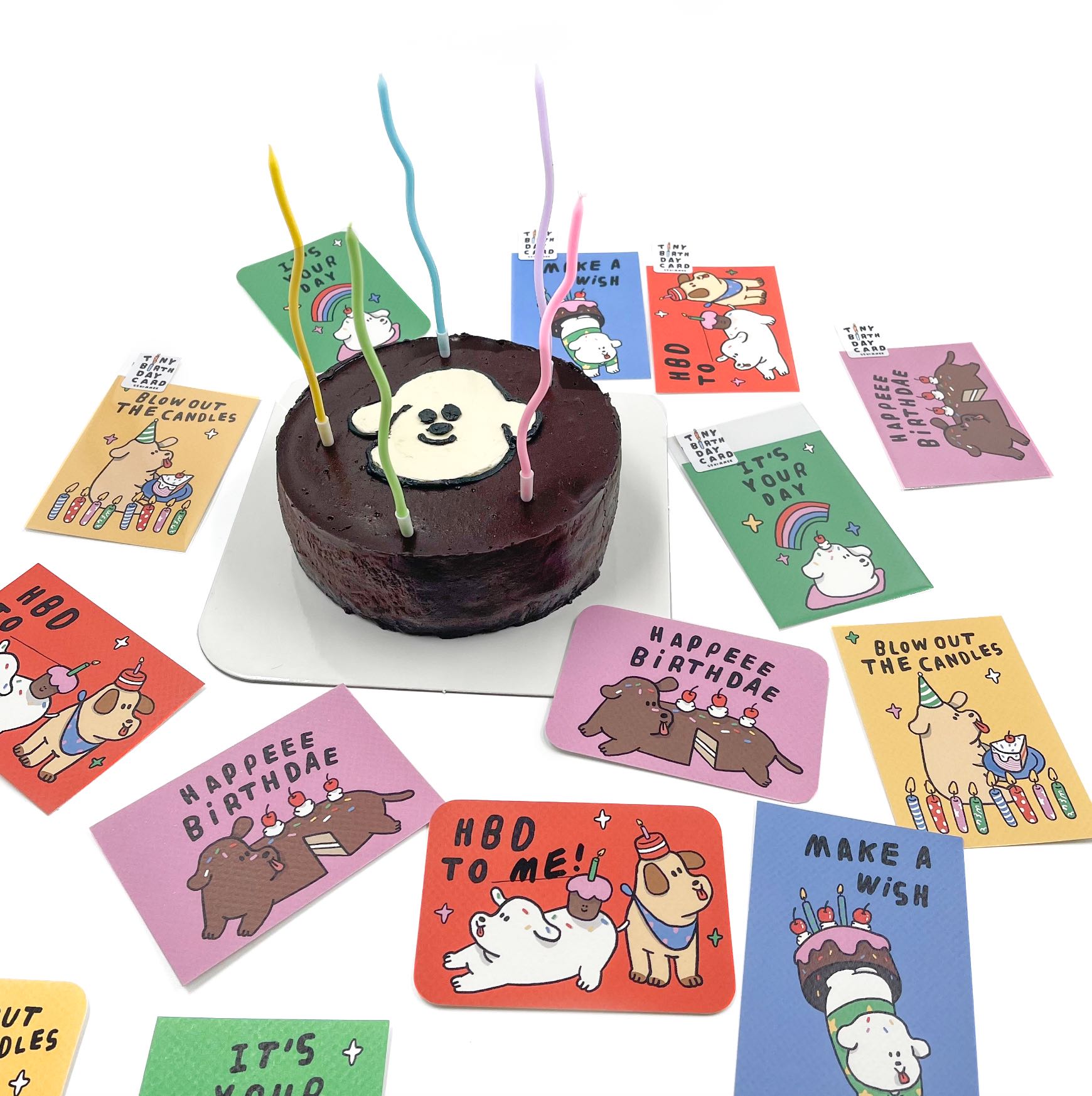 tiny card - birthday