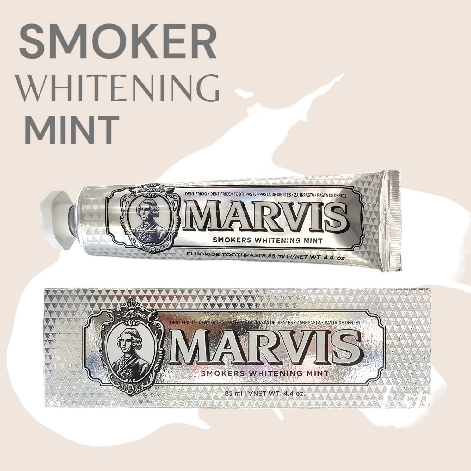 MARVIS​ SMOKER WHITENING MINT 85ML