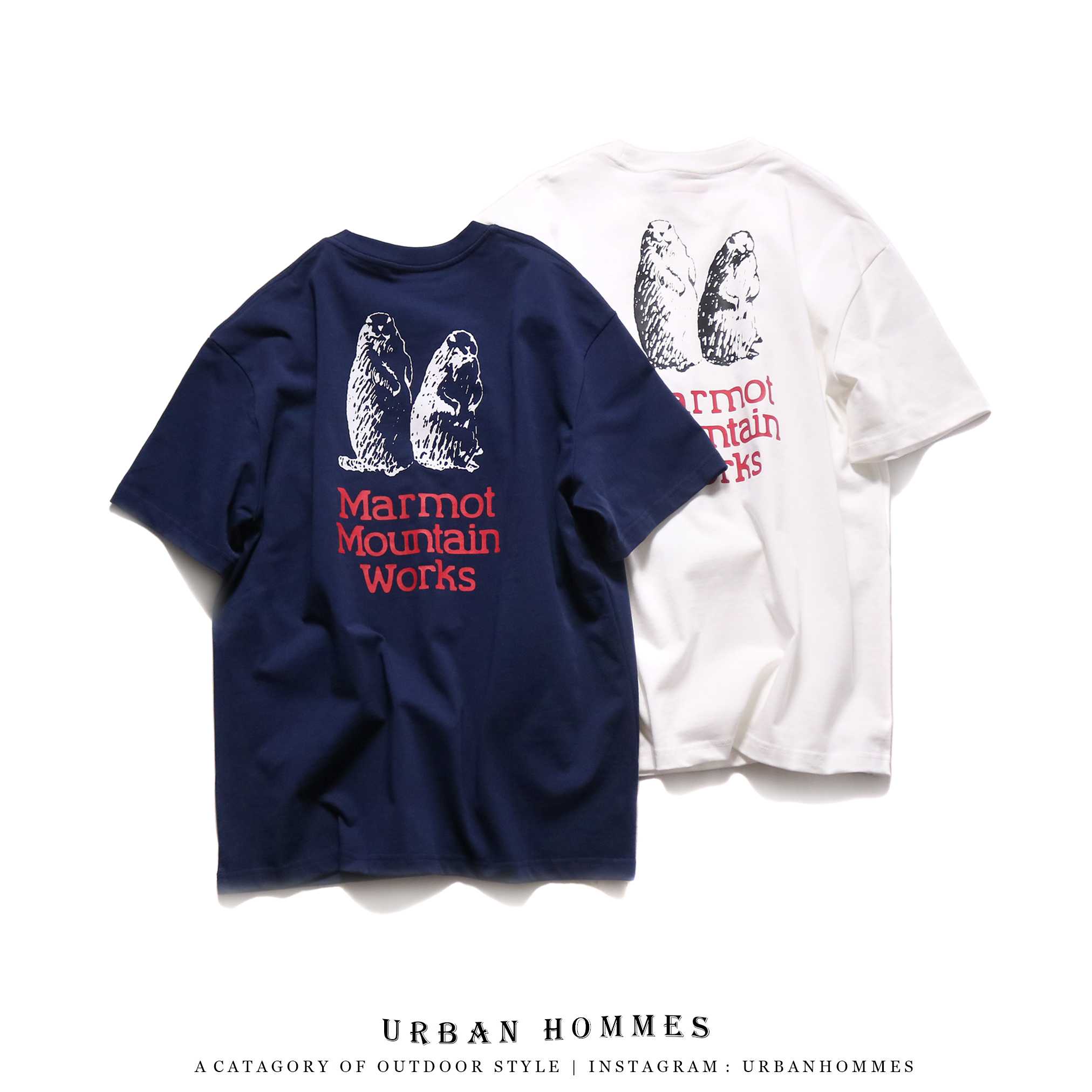 Marmot x Beams Mountain Works T-Shirt | LINE SHOPPING