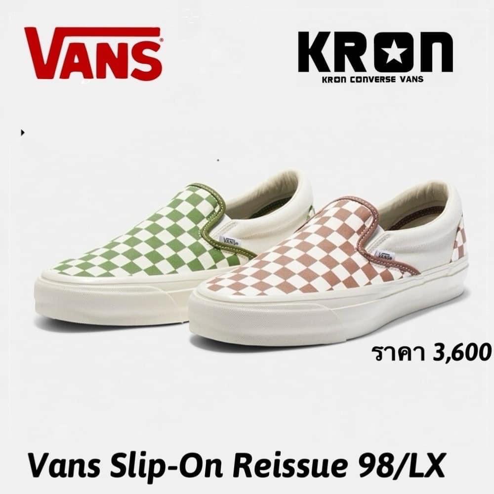 VANS Slip-On Reissue 98 LX CHECKERBOARD