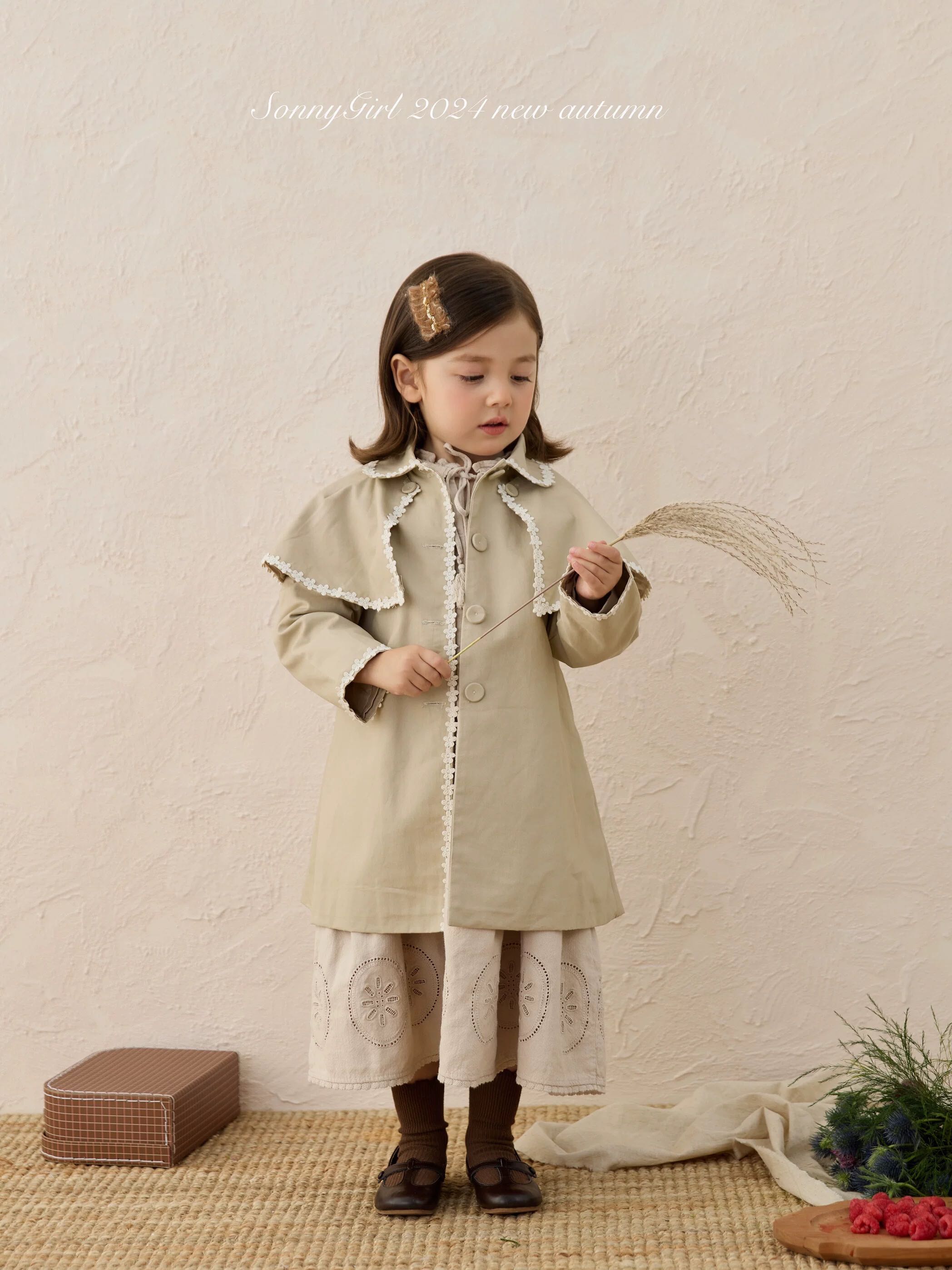 Preorder12-15วัน- Trench coat 24คัตติ้งดีมาก ลูกคุณ /Sz90-140