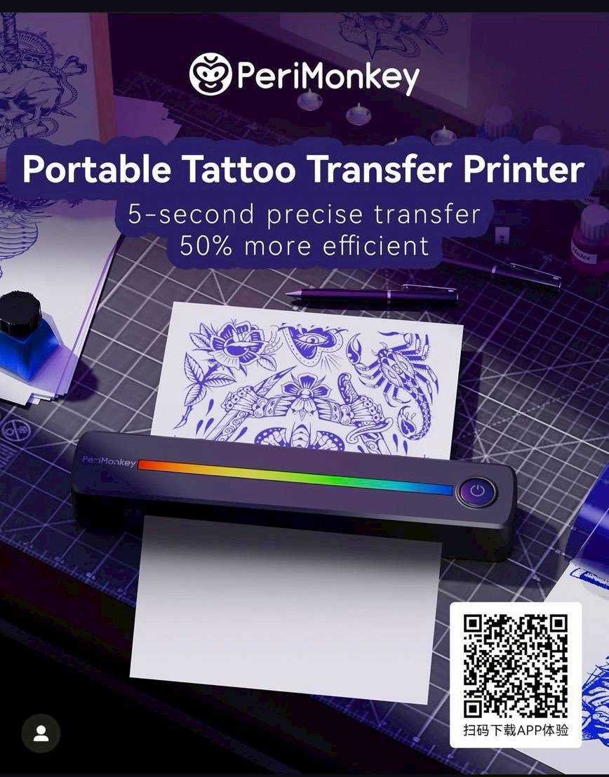 เครื่องลอกลาย PeriMonkey Stencil Printer