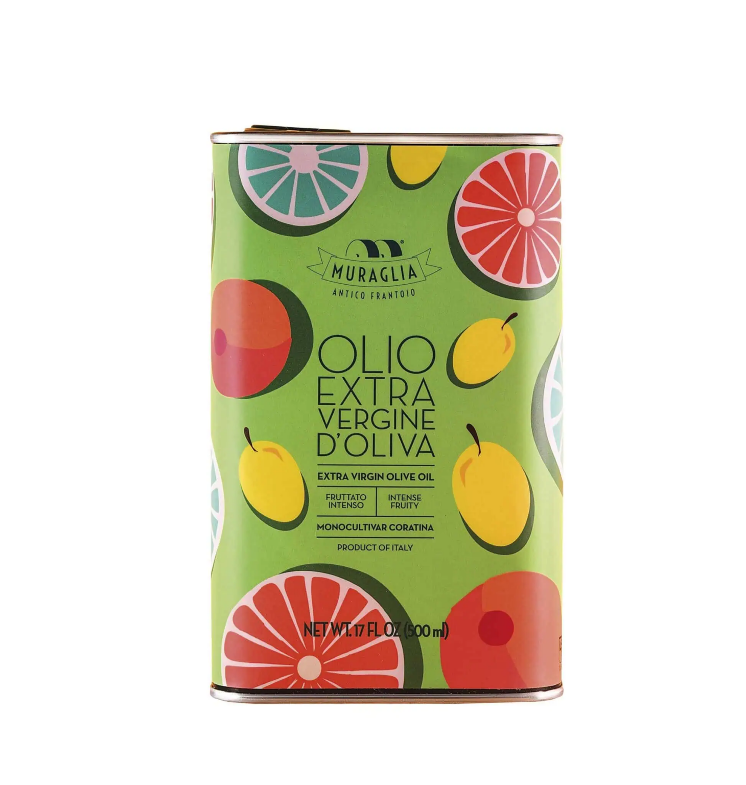E.V.O. Oil Coratina Monocultivar Green Tin Muraglia – 500ml