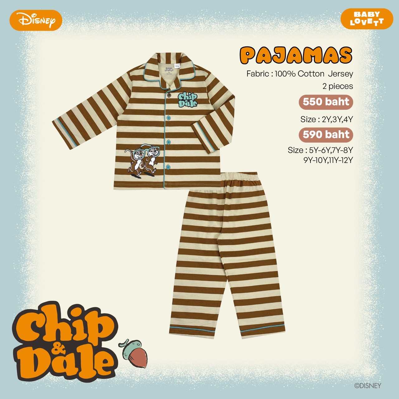 14 Chip & Dale - Pajamas