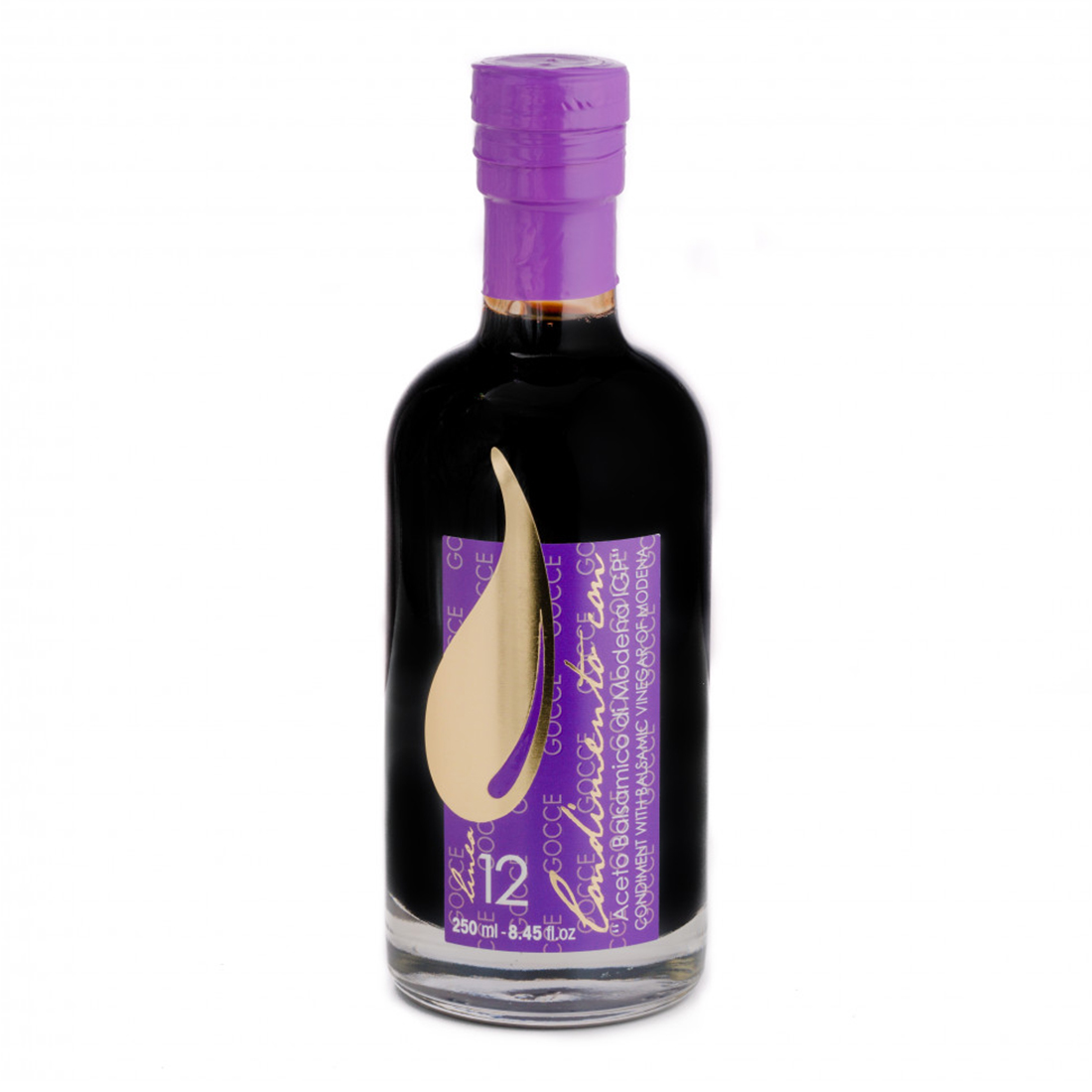 Balsamic Condiment Linea Gocce 12 Terra del Tuono - 250 ml