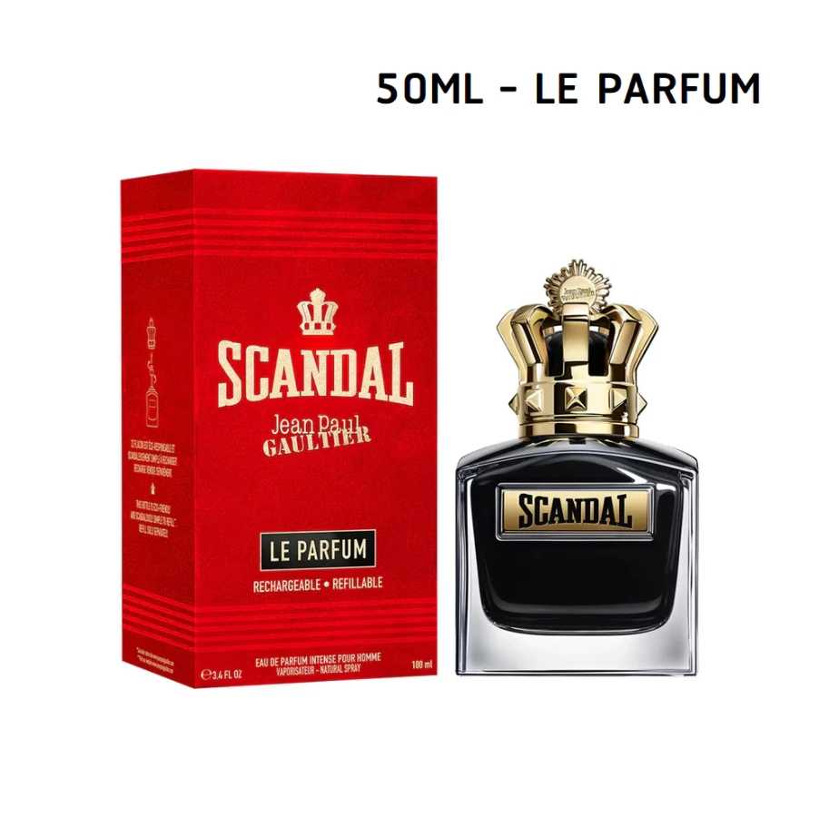 (Le Parfum) Jean Paul Gaultier Scandal Pour Homme Le Parfum EDP INTENSE 50 ML กล่องซีล ป้ายไทย