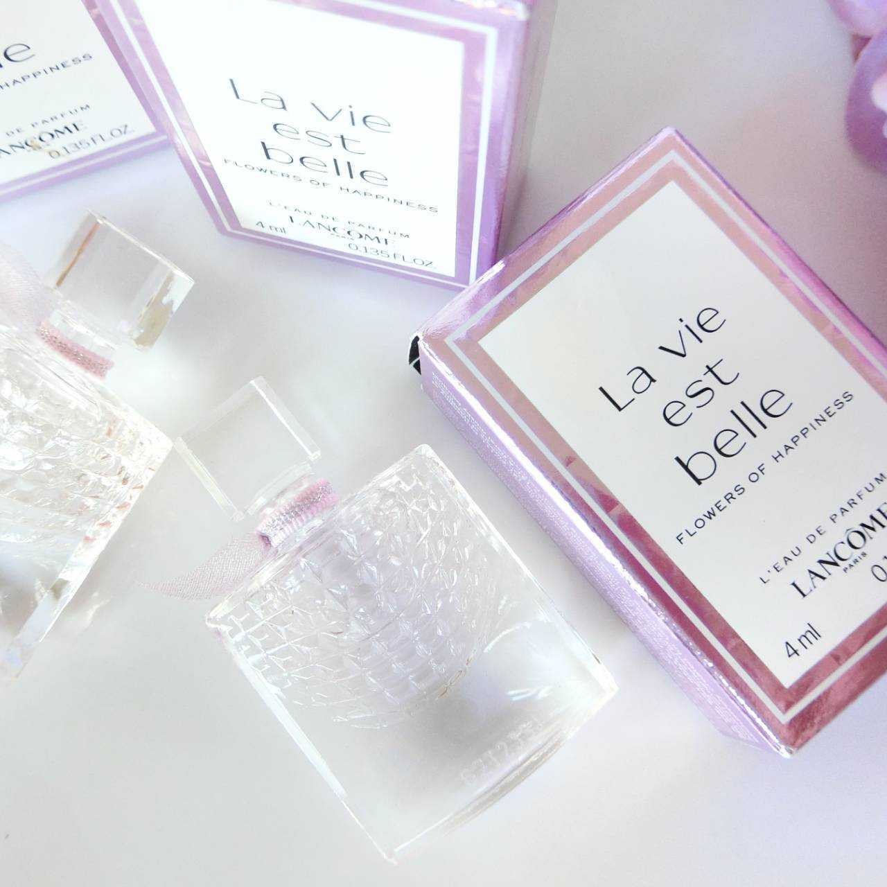 Lancome​ La​ Vie​ est​ Belle​ Flower​ of​ Happiness​ 4​ml น้ำหอมมินิ หัวแต้ม