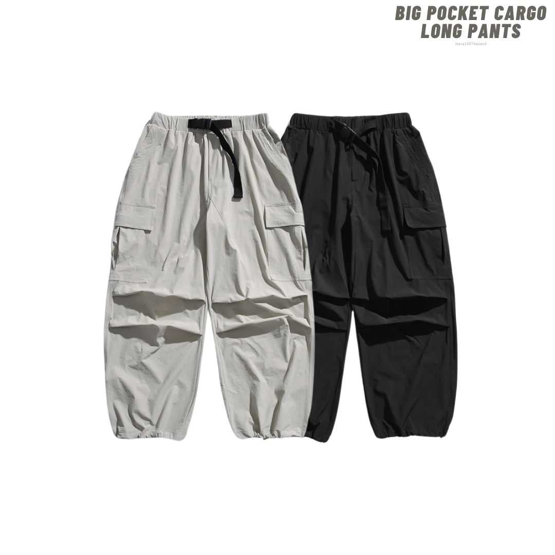 Jeera168 | Big pocket cargo Long pants (พรีออเดอร์)