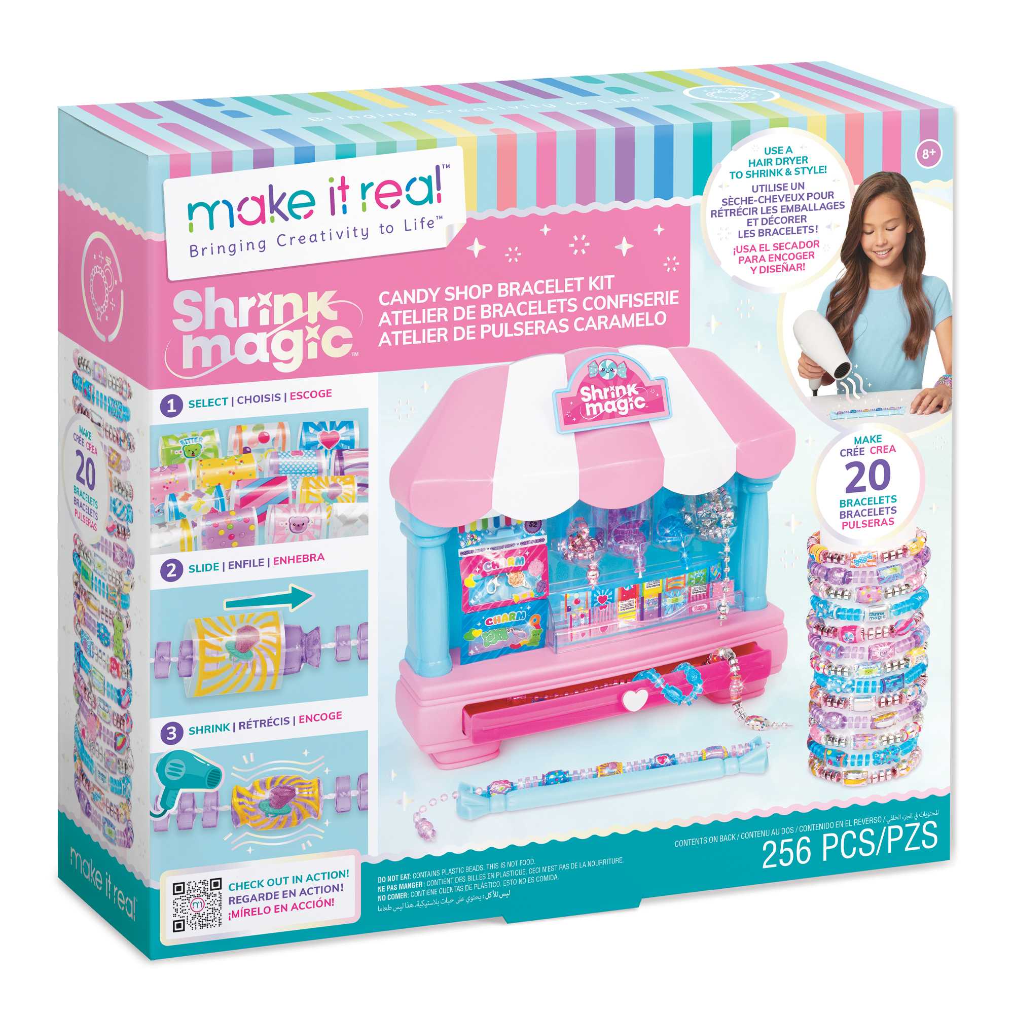 MIR1758 - Shrink Magic Candy Shop Bracelet Kit ชุดเครื่องประดับDIY รุ่นชริ้งค์ เมจิค แคนดี้ช้อป