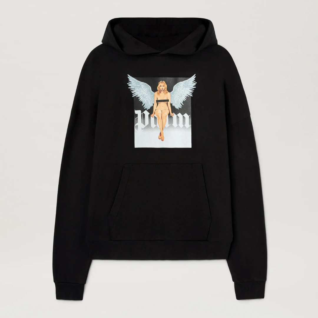 CRYSTAL PIN UP HOODIE