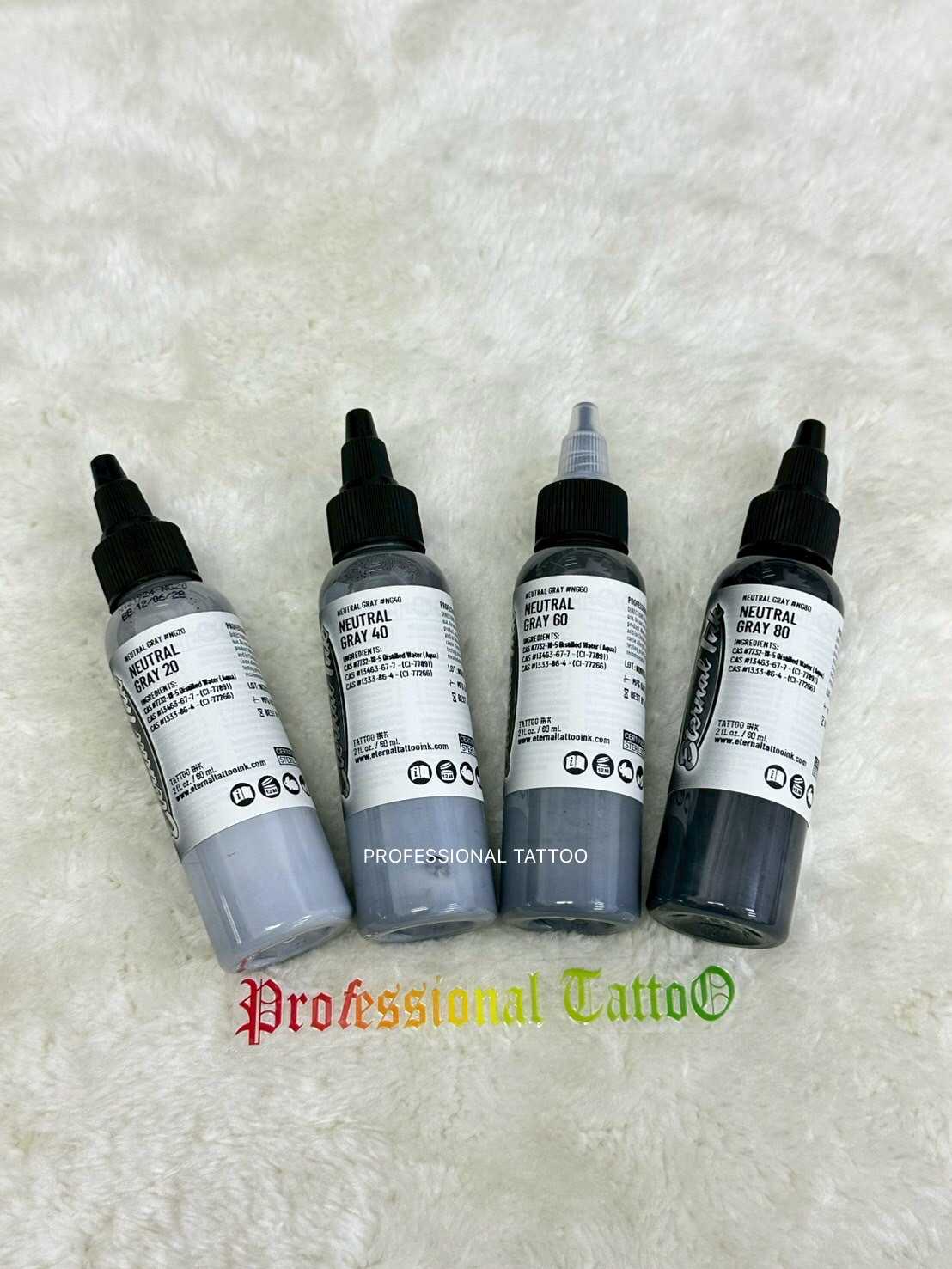 ETERNAL NEUTRAL GRAY 4 COLOR INK SET 2 oz ชุดสีเทา ขนาด 2 ออนซ์