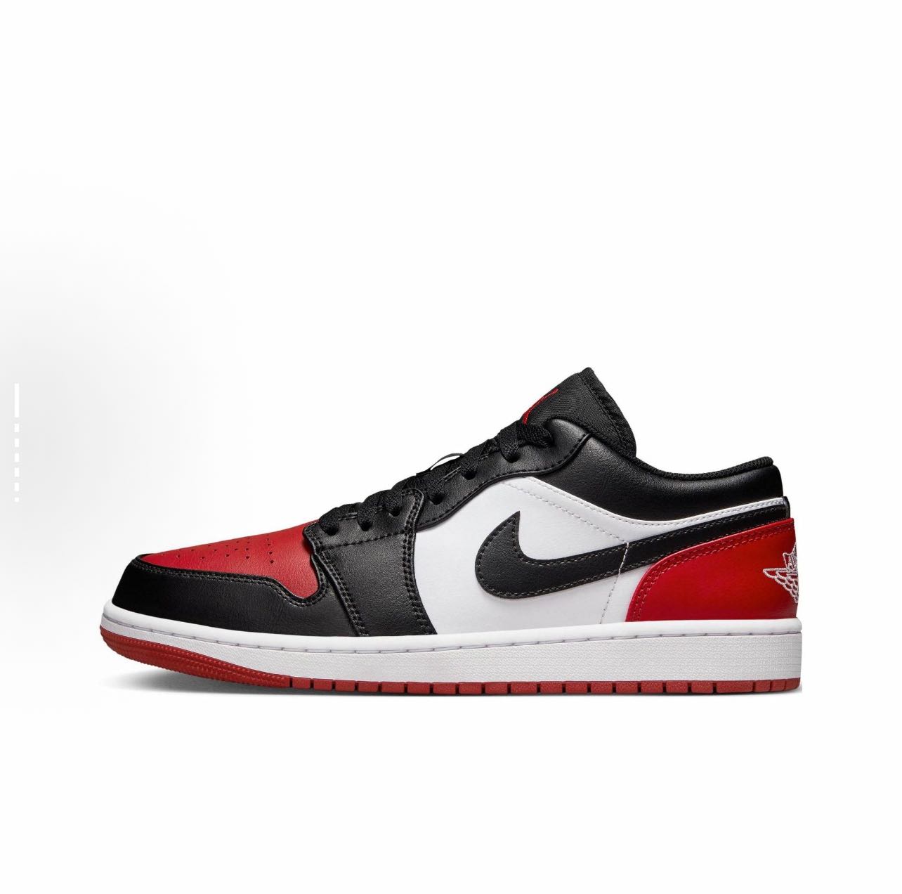 Nike Air Jordan 1 Low Bred Toe 2023