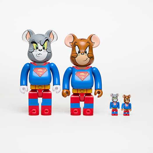 Be@rbrick TOM & JERRY as SUPERMAN 100％+400％