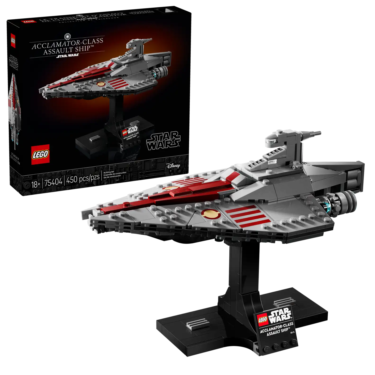 LEGO 75404 Acclamator-Class Assault Ship™(สินค้าซื้อแล้วไม่รับเปลี่ยนคืน)