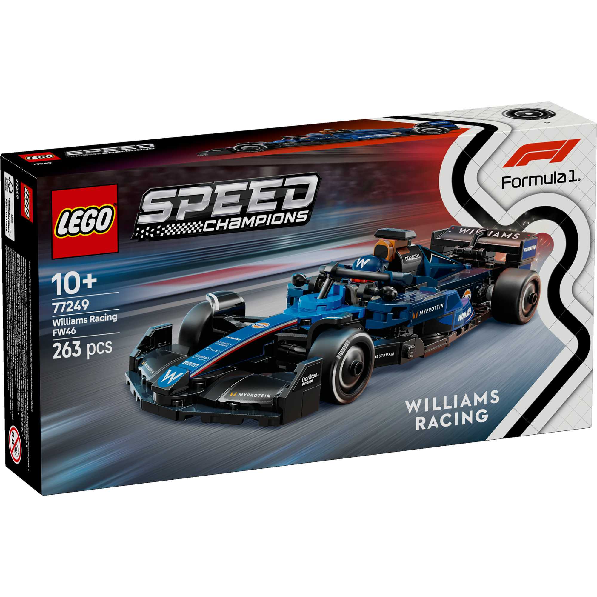 LEGO 77249 Williams Racing FW46 F1 Race Car