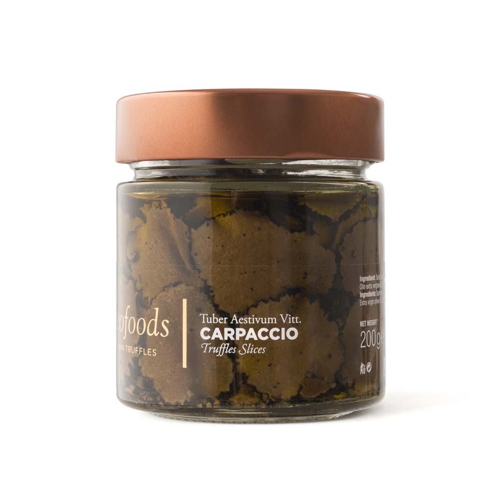 Carpaccio Truffle Sliced in EVO oil Geofoods - 90gr