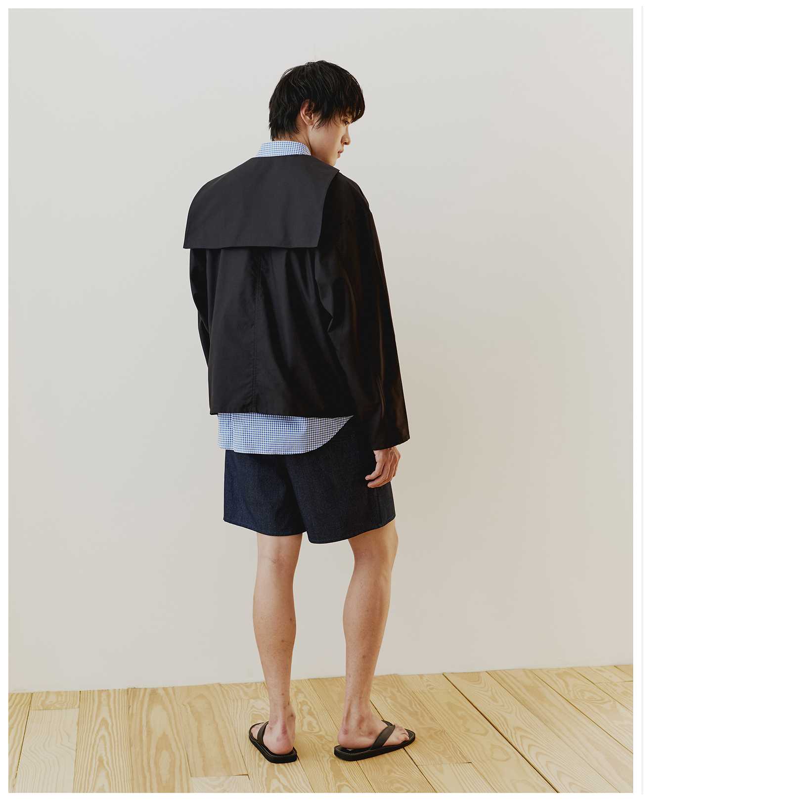 SAIL BOY SHIRTS (BLACK)