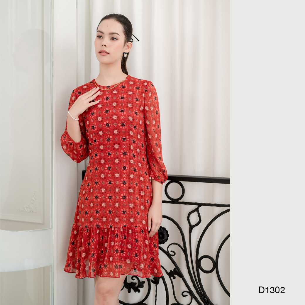 D1302-ชีฟองเมทัลลิค-ส้ม