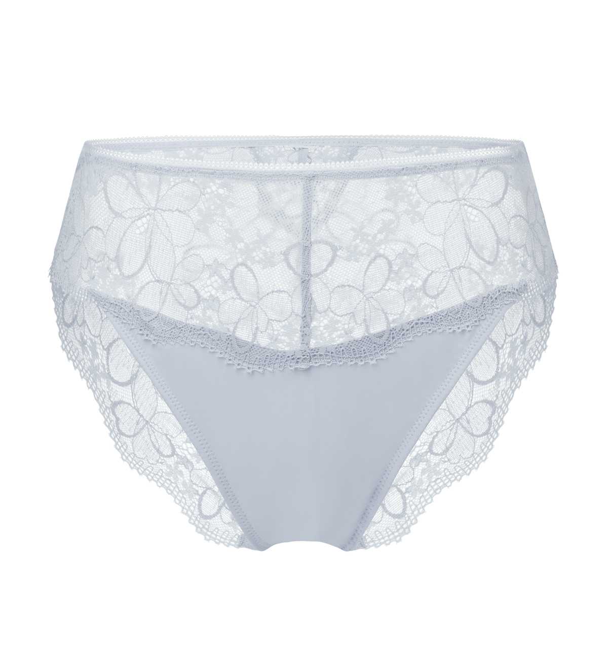 Triumph 10227753 Aqua Plumeria Mini 6227 กางเกงชั้นในรูปแบบมินิ  สีเทาอ่อน