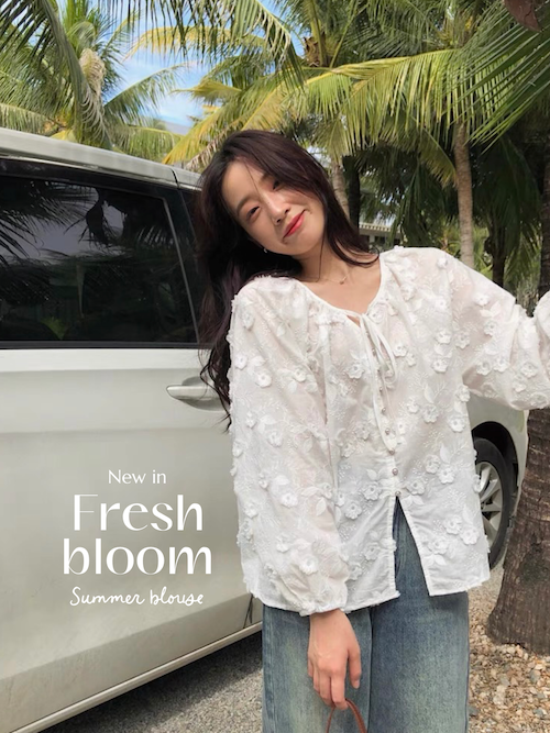 ชื่อสินค้า SAY APPAREL: Fresh bloom summer blouse