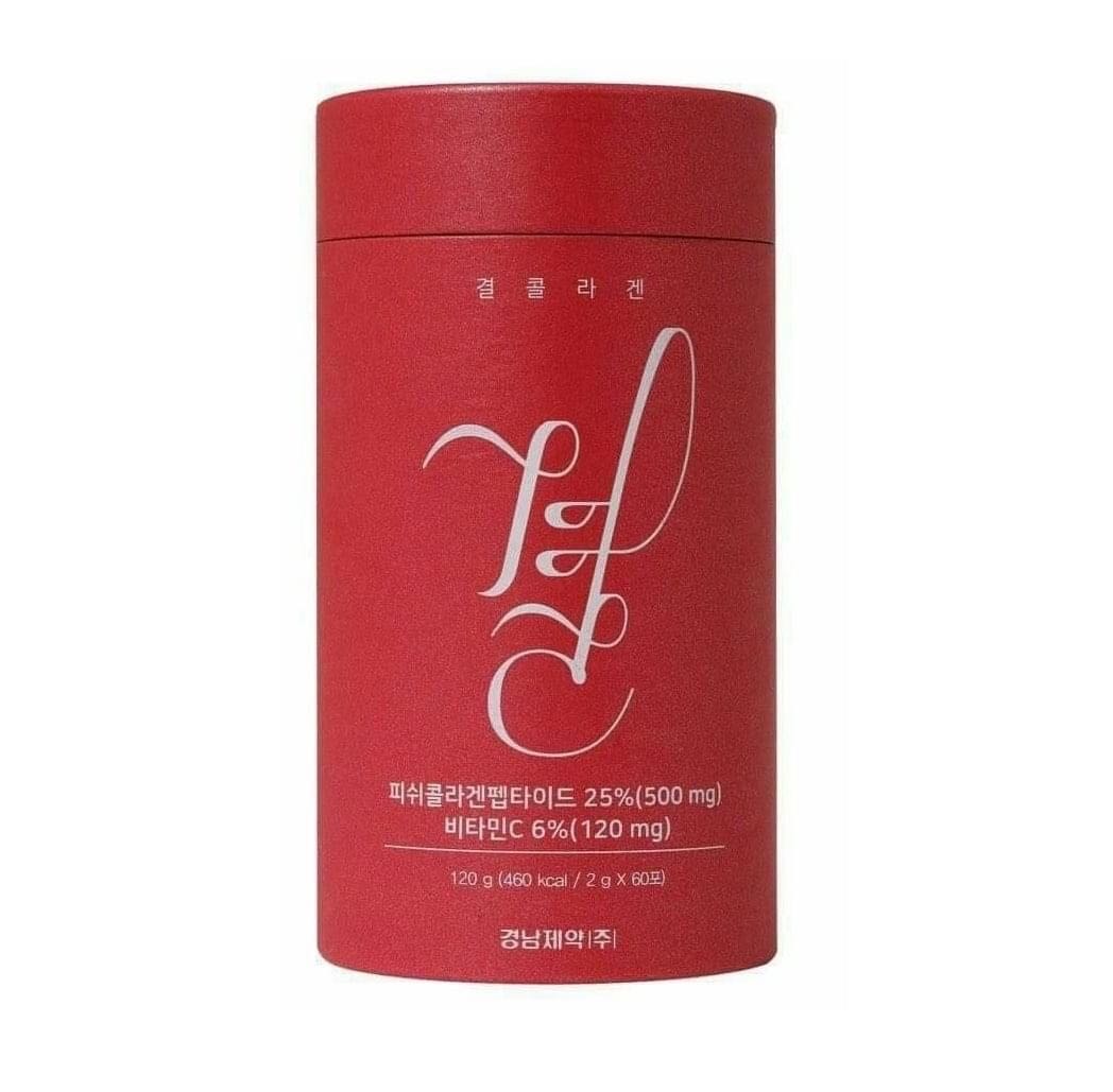 (แท้/พร้อมส่ง) lemona gyeol collagen (red) 60ซอง