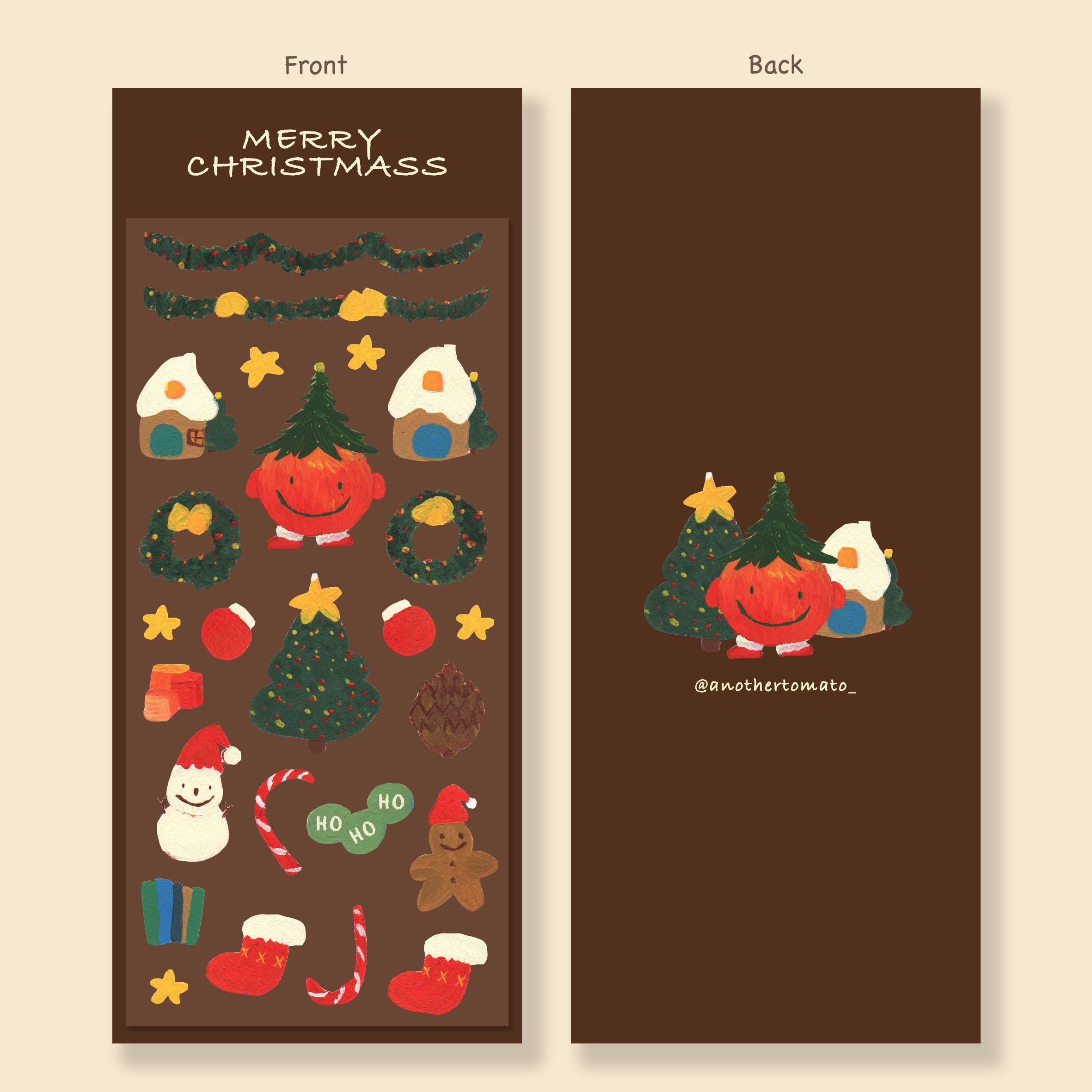 Xmass sticker