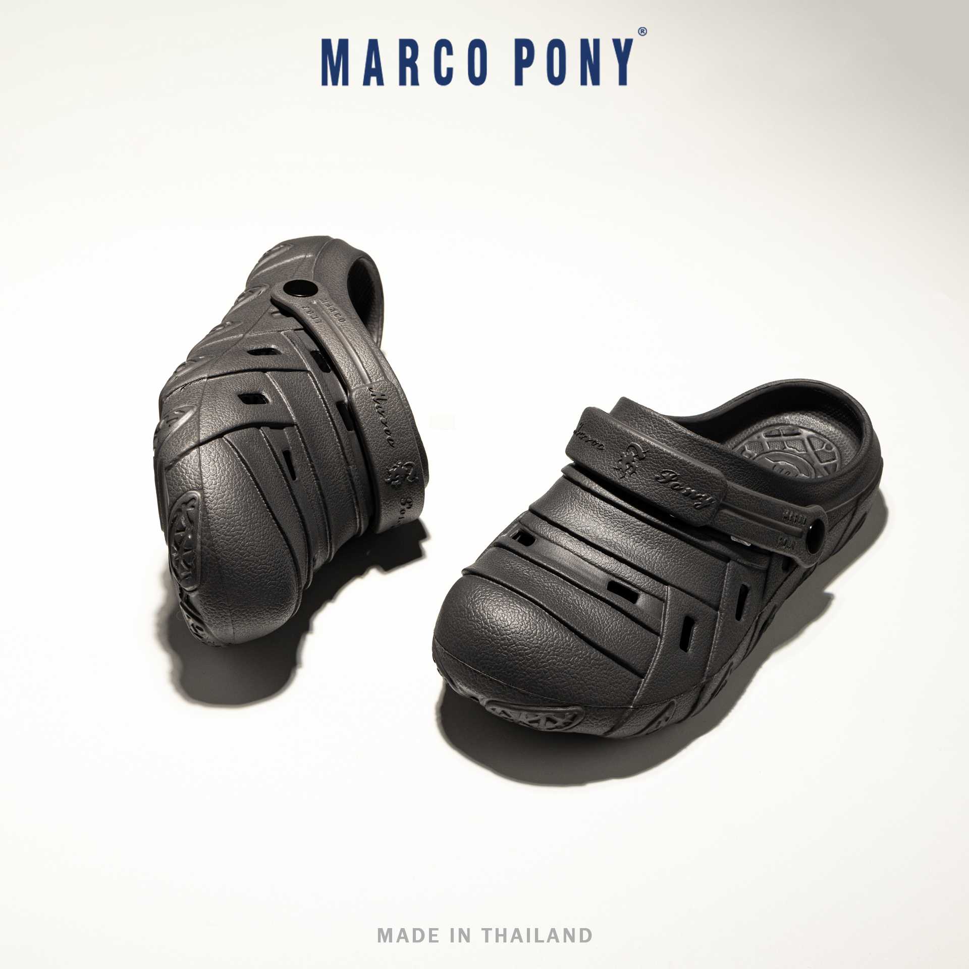Marco Pony รุ่น MH9017 รองเท้าแตะหัวโต สำหรับผู้ชาย Size 39-43