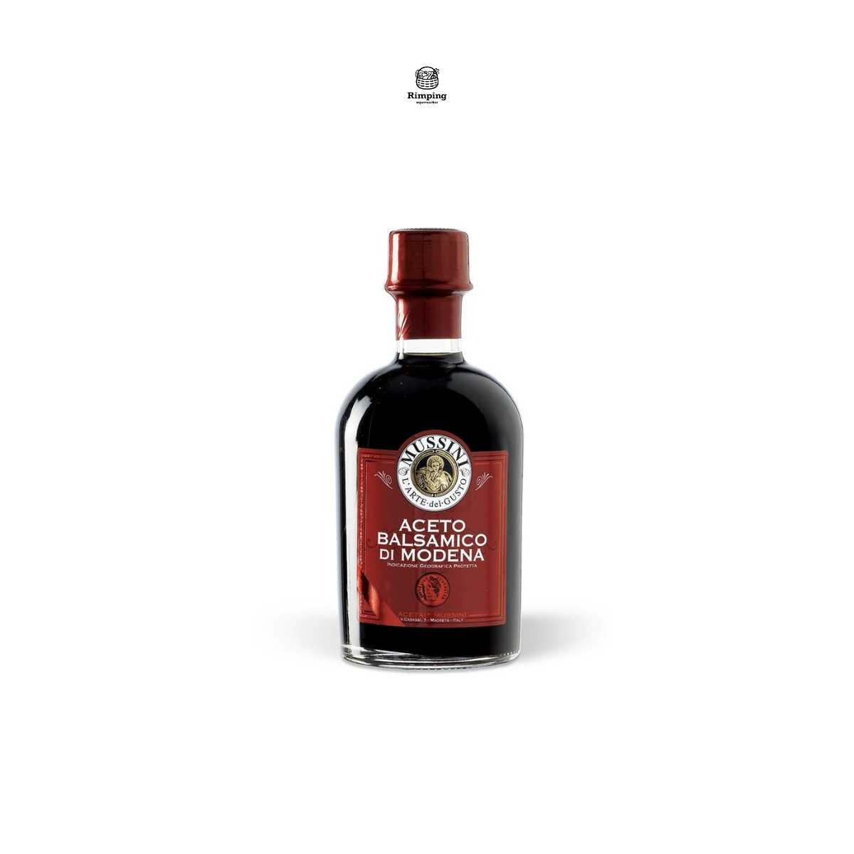 MUSSINI VECCHIO DUCATO 3 gold medals - Balsamic Vinegar of Modena 250ml.