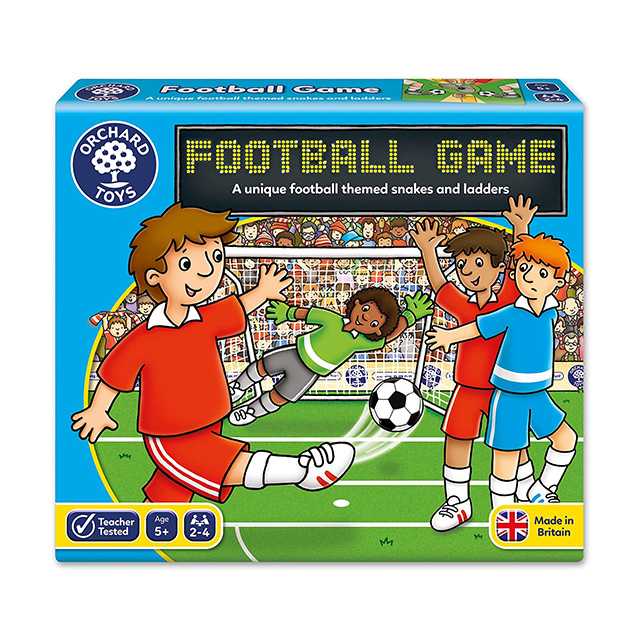 ORCHARD TOYS, Football Game บอร์ดเกมส์ เตะฟุตบอล สำหรับ 5 ปี+ ลิขสิทธิ์แท้ นำเข้าจากอังกฤษ