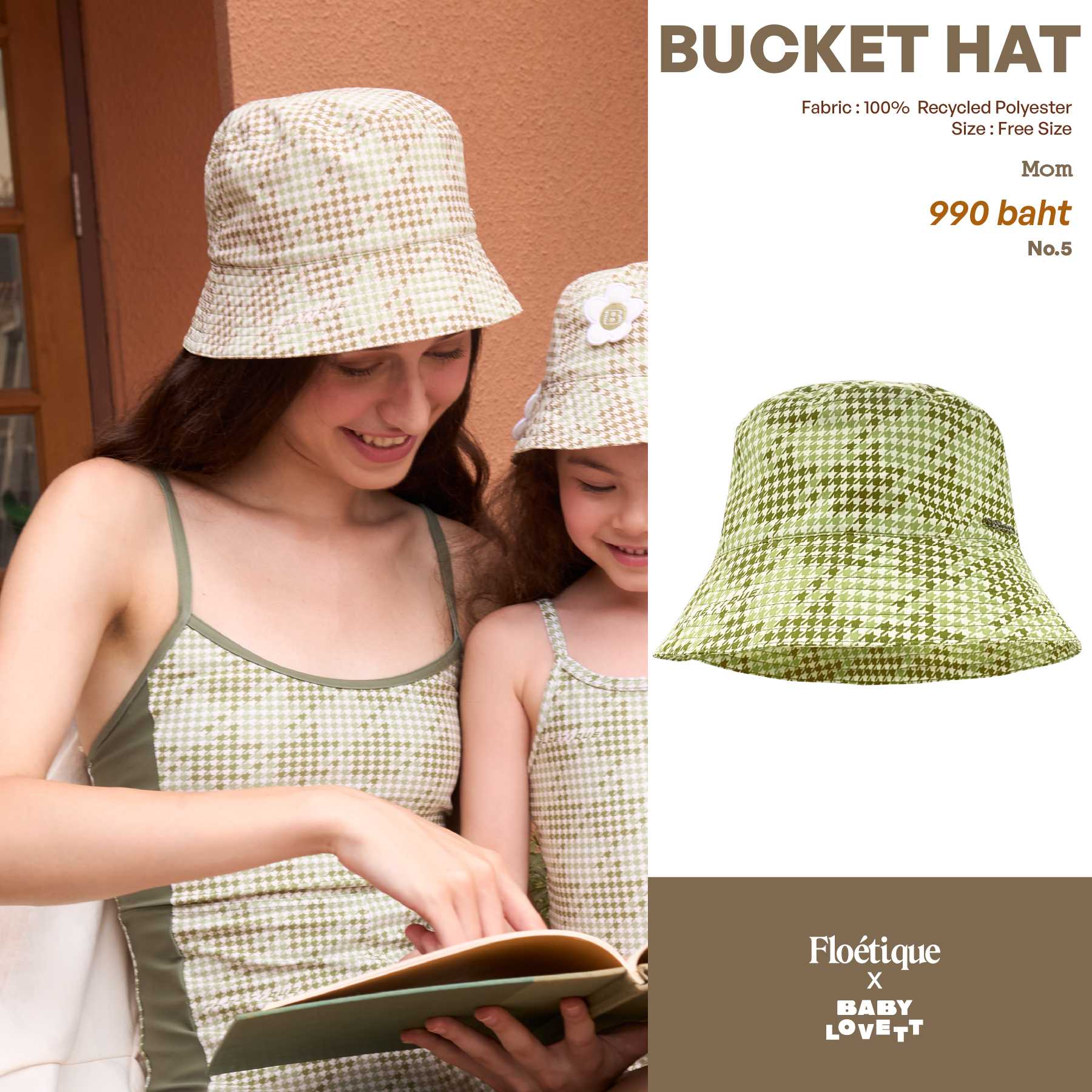 05 Floetique x Babylovett - Bucket Hat (Mom)