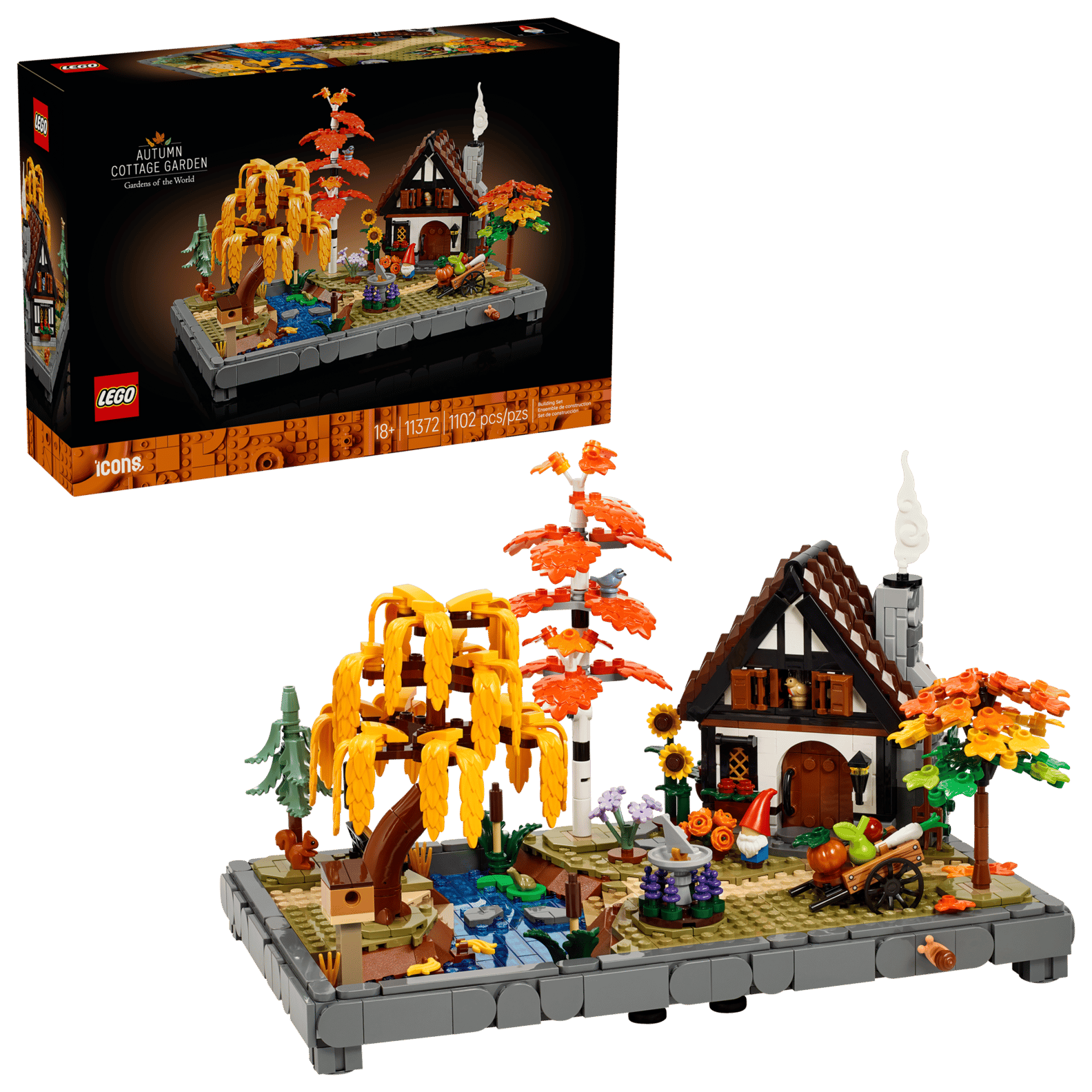 LEGO 11372 Autumn Cottage Garden(สินค้าซื้อแล้วไม่รับเปลี่ยนคืน)