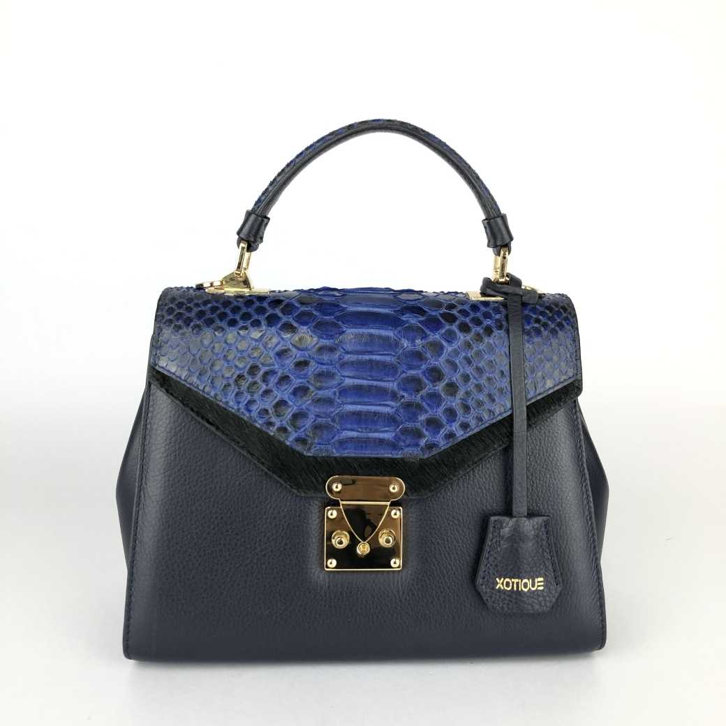 Xotique Milin Bag Black Electric Blue