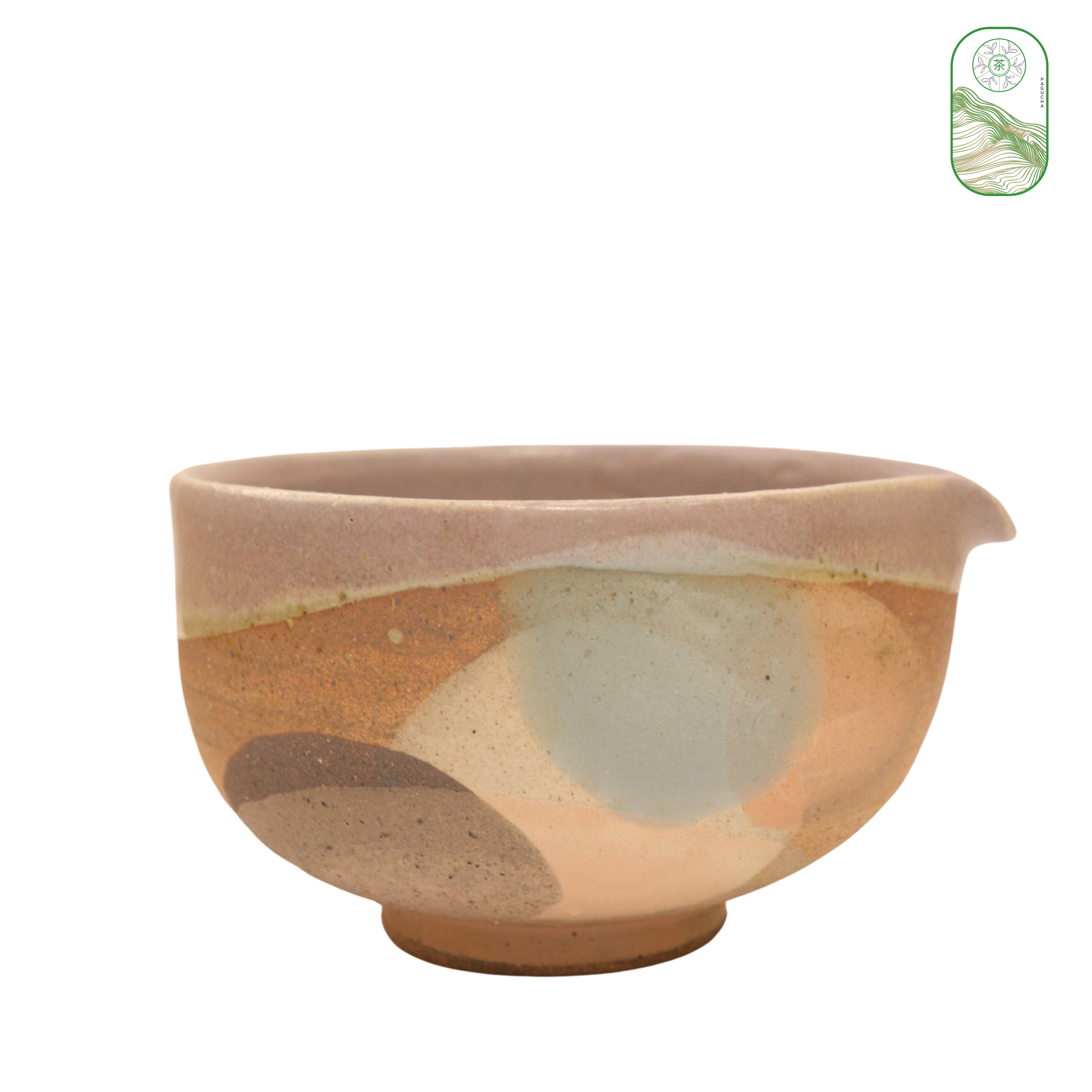 ถ้วยชงมัทฉะ (Chawan) จากศิลปินไทย (ลวดลายในแต่ละช่วงเวลาไม่ซ้ำกัน โปรดสอบถามร้านก่อนการสั่งซื้อ)