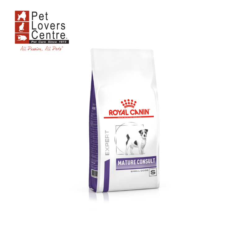 ROYAL CANIN (DR.) อาหารสุนัขสูงวัยพันธุ์เล็ก ชนิดเม็ด MATURE CONSULT SMALL DOG ขนาด 1.5 กิโลกรัม