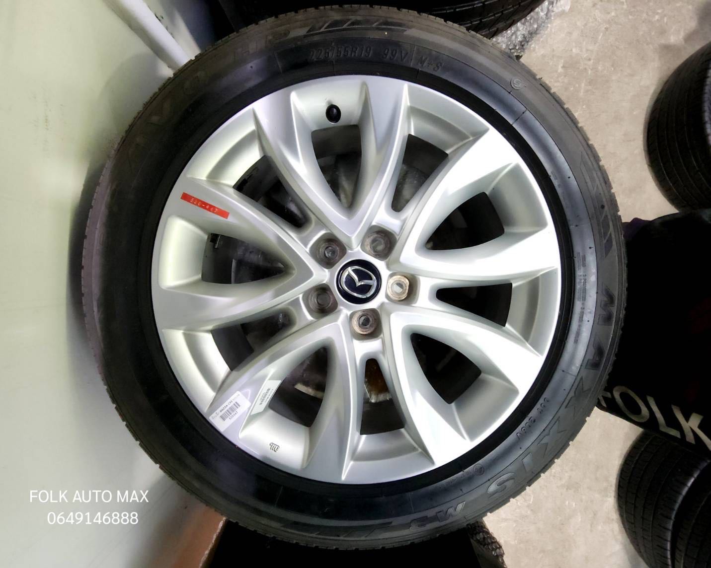 ล้อ Mazda CX 5 ขอบ 19 พร้อมยาง Maxxis ปี 19  520467 55555