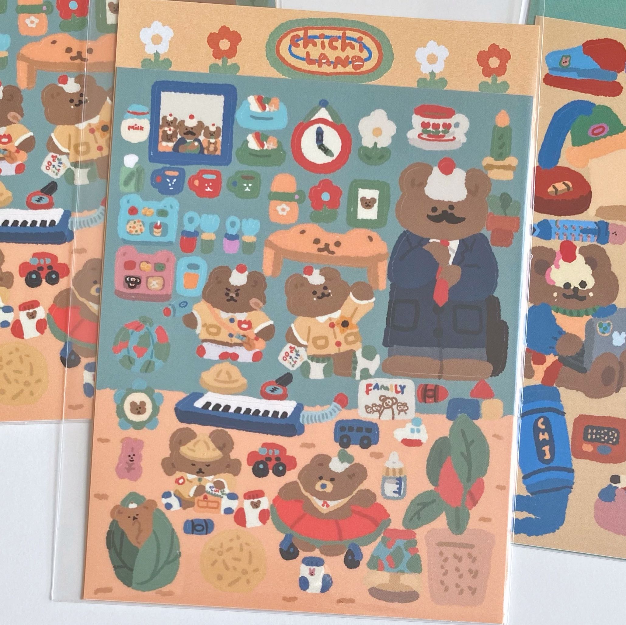 Chichiland sticker (2 types)