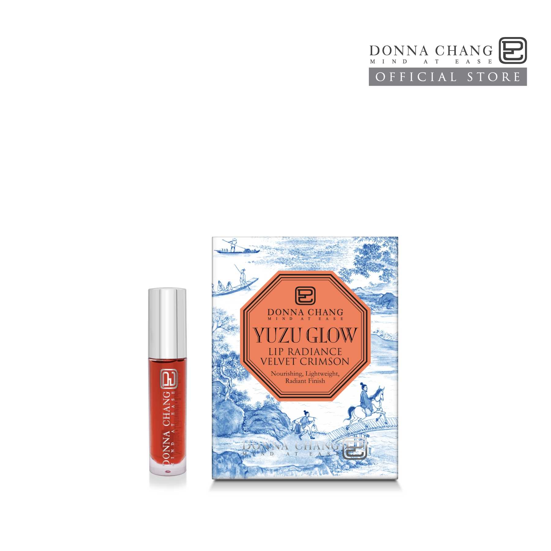 Yuzu Glow Lip Radiance Velvet Crimson  / Velvet Crimso 6 ml.