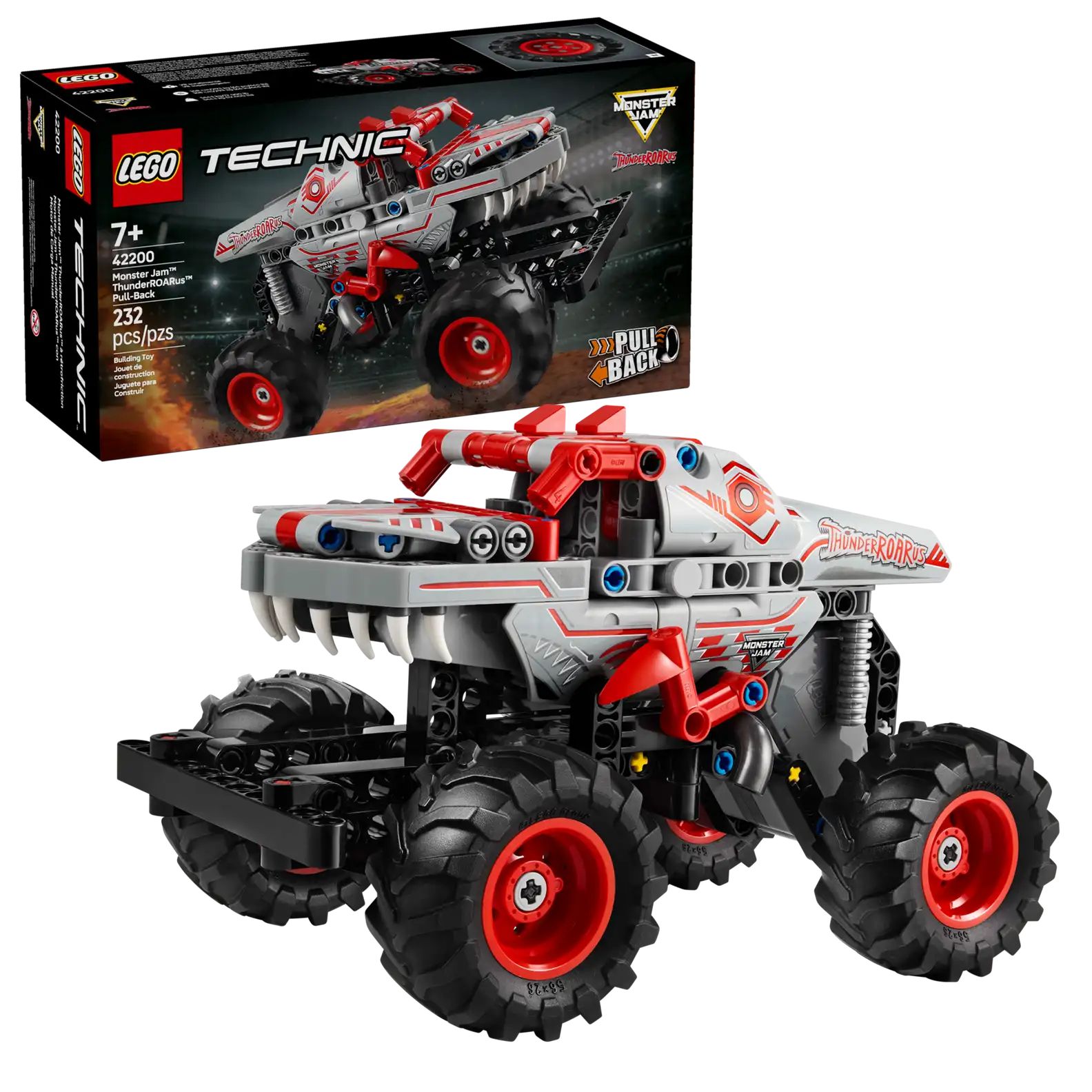 LEGO 42200 Monster Jam™ ThunderROARus™..(สินค้าซื้อแล้วไม่รับเปลี่ยนคืน)