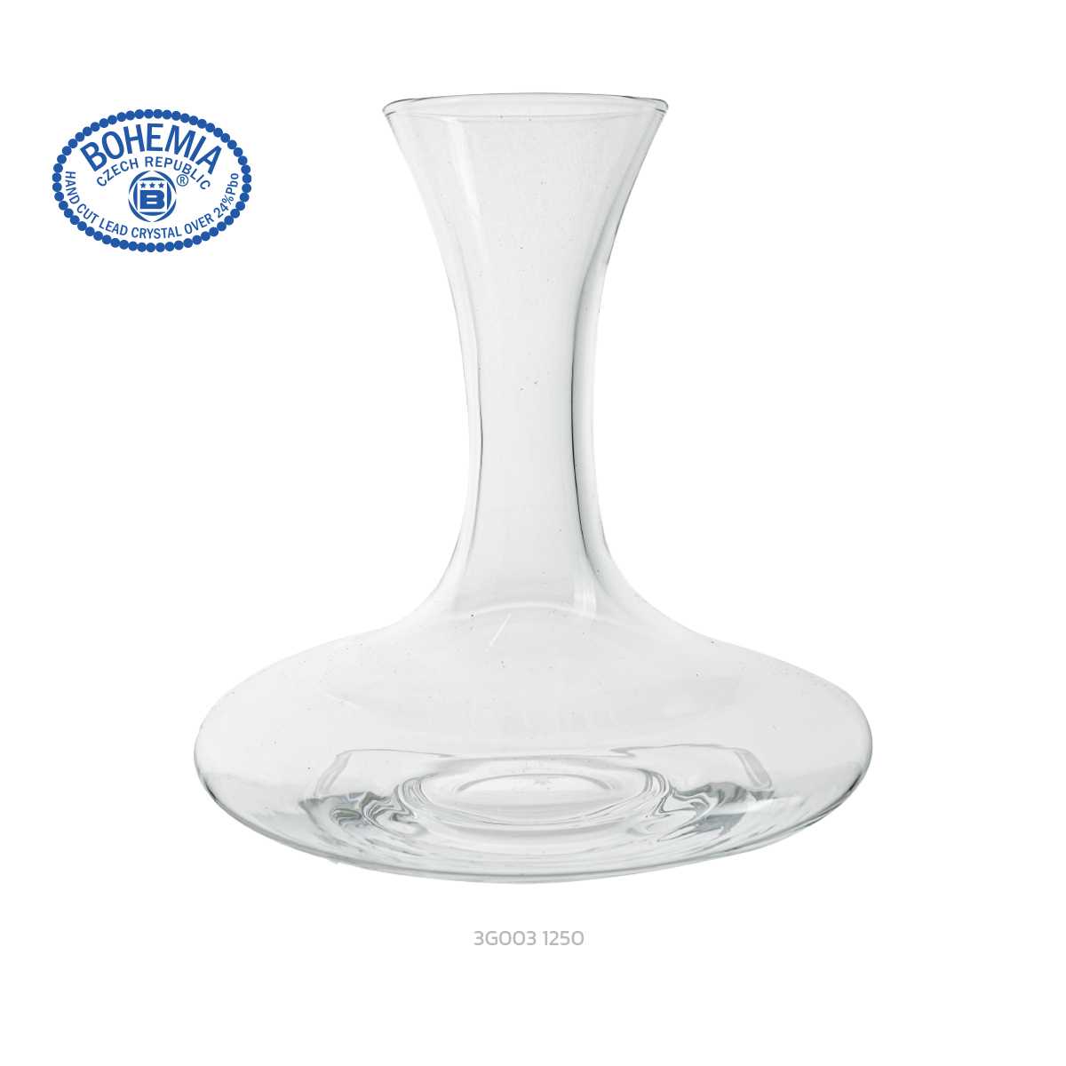 ที่พักไวน์เล็ก Bohemia Crystal Decanter 500 ml