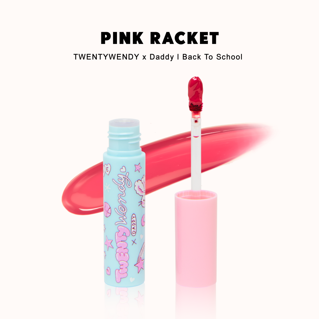 TWENTYWENDY X DADDY| Glow up lasting Pink Racket