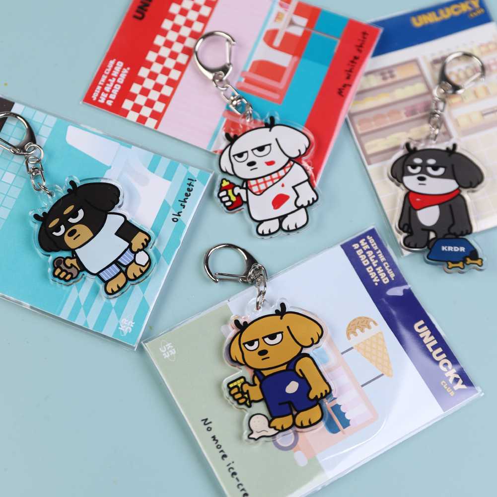 Unlucky Acrylic Keychain