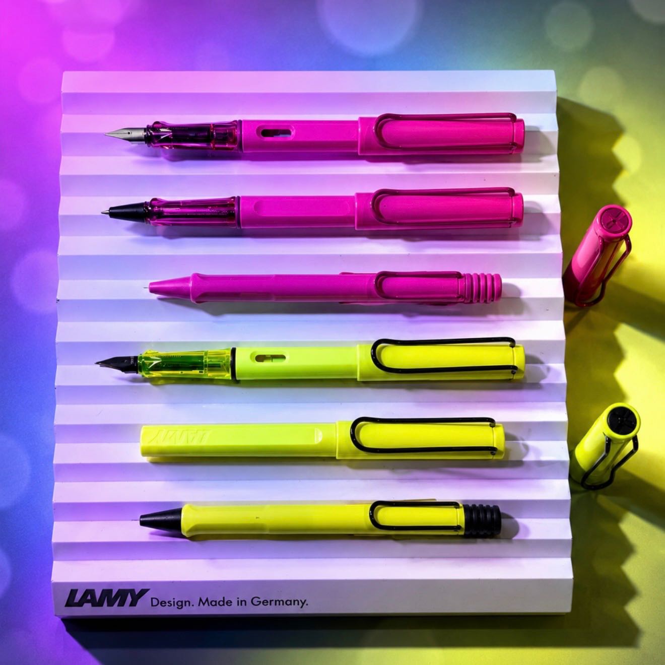LAMY Safari Neon Pink - Neon Yellow 2026