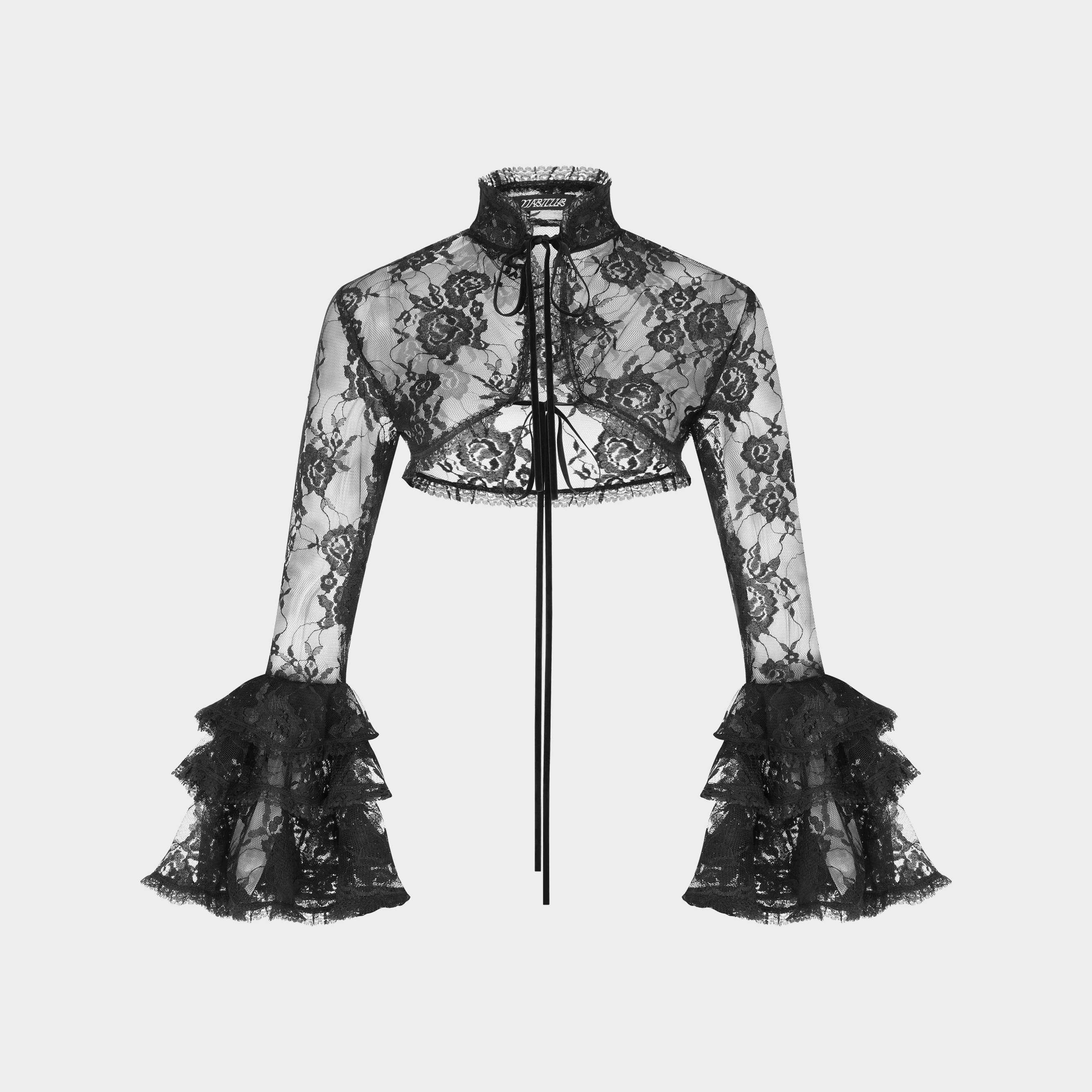 Nabi Club – Viola Lace Top [Black]