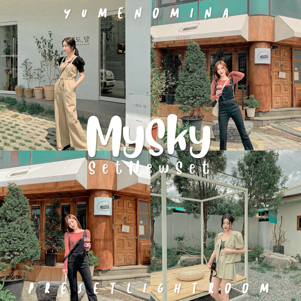 MY SKY — ꒰Set NewSetสั่งซื้อแยก꒱ PRESET LIGHTROOM