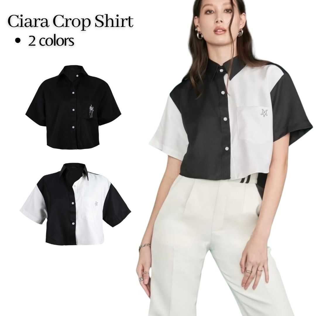 Merge Official - Ciara Crop Shirt 5 Colors