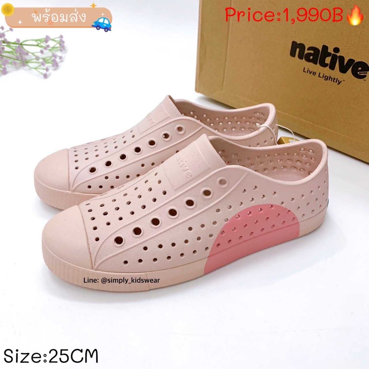 พร้อมส่ง Native Women Pink Shoes
