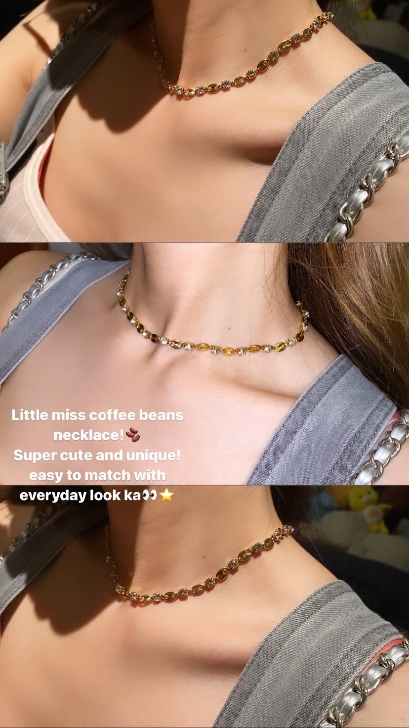 Coffee beans necklace🫘☕️