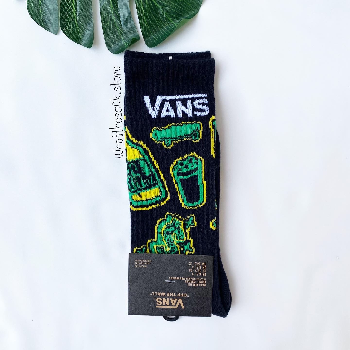 Vans sock ถุงเท้าสตรีท ถุงเท้าข้อยาว พร้อมส่ง‼️