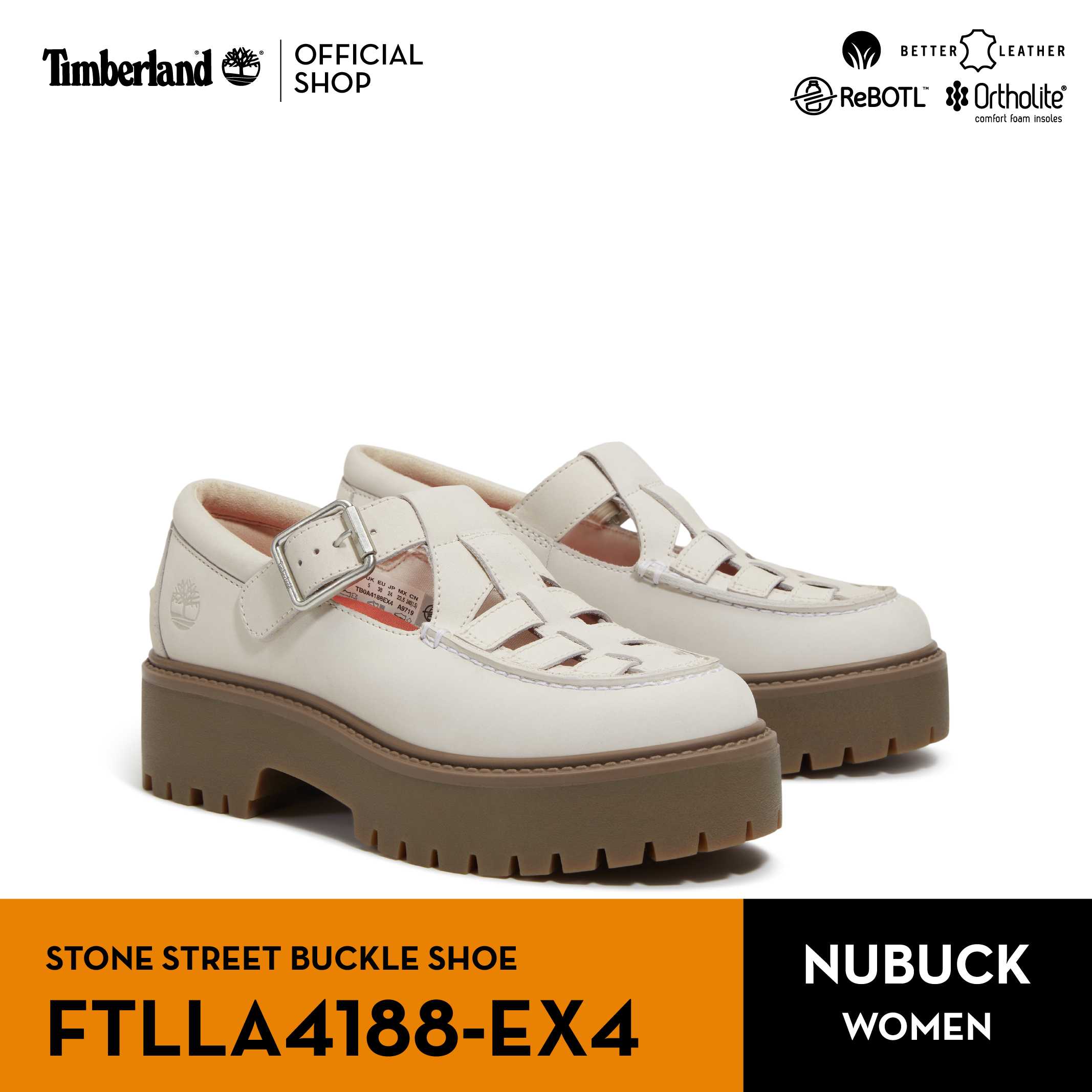 Timberland Women’s  STONE STREET  BUCKLE SHOE รองเท้าหญิง (FTLLA4188-EX4)