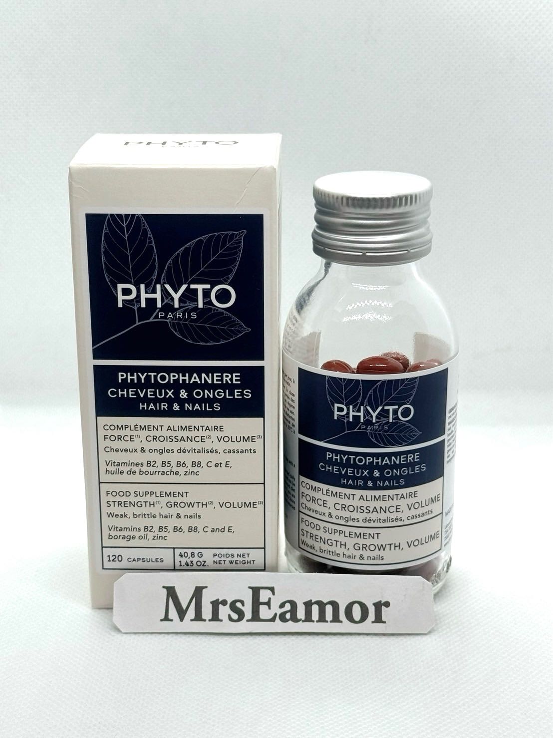 ￼PHYTO Phytophanere วิตามินผม และเล็บ 2 เดือน จากฝรั่งเศส